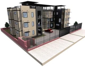 Container housing