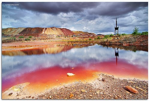acid mine water image