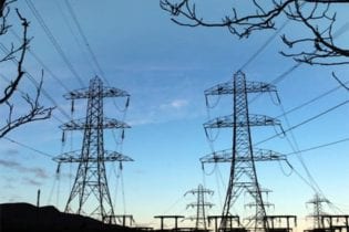 electricity pylons image