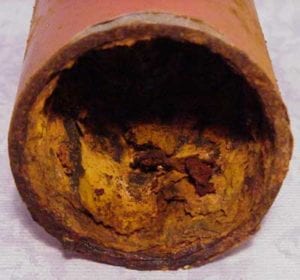 rusty pipe image