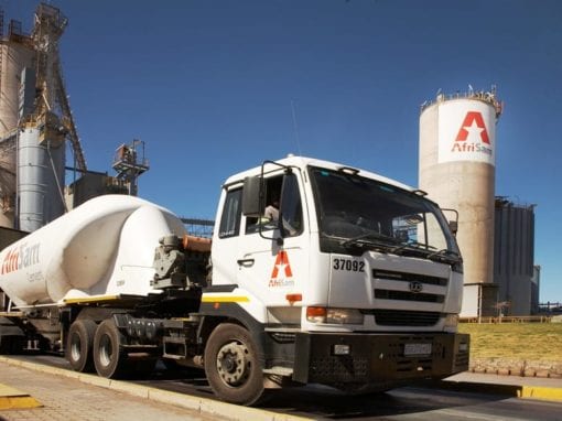 Afrisam concrete truck image