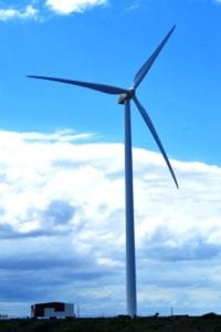 Electrawinds’ first wind turbine image