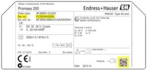 Serial Number Data Matrix Code