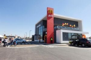 McDonald’s second steel frame restaurant image