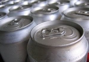 Beverage cans image