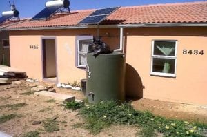 Rainwater harveting tank image