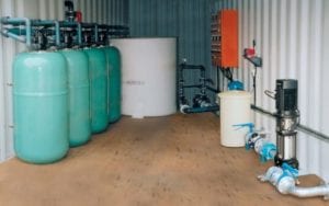 Containerised drinking water plants image