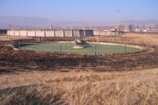 Mpophomeni sewage treatment works image