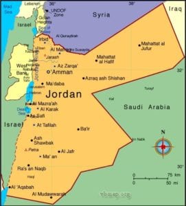 Jordan map image