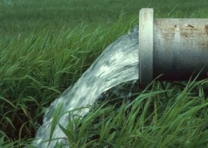 Flowing water pipe image