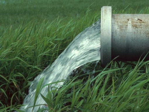 Flowing water pipe image