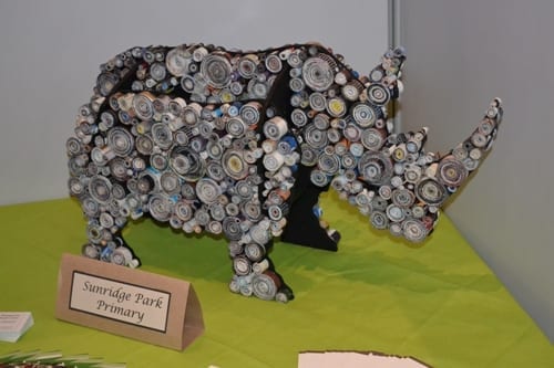 Recycled art image