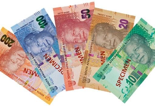 South African money image