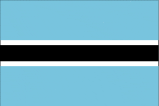 Botswana flag image