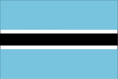 Botswana flag image