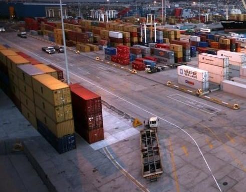 Cape Town container terminal image