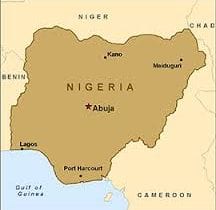 Nigeria map image