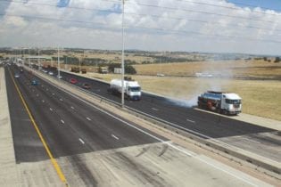 South African freeway image