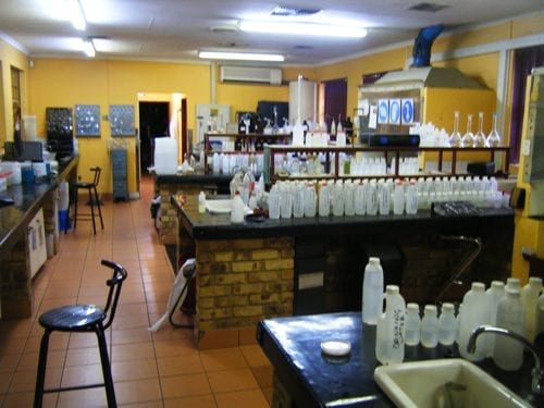 water laboratory image