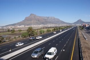 Cape Town freeway image