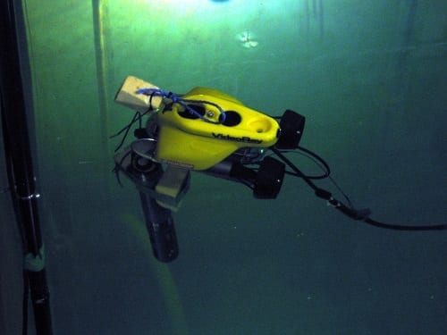 Nuclear waste pond monitoring instrumentation image