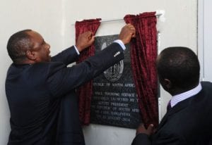 Deputy President Cyril Ramaphosa during the launch of Public Service Month 