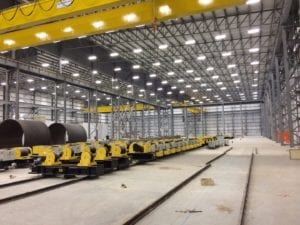 First tower sections