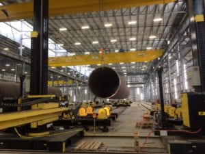 First tower sections