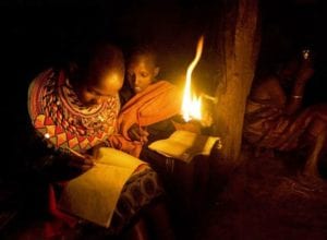 Reading without electricity image