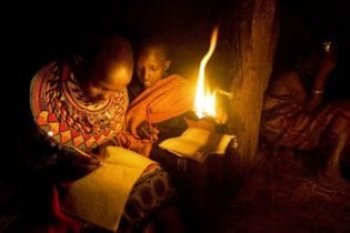 Reading without electricity image