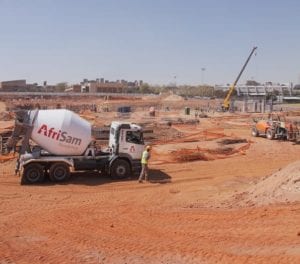 Nelson Mandela Children’s Hospital construction image