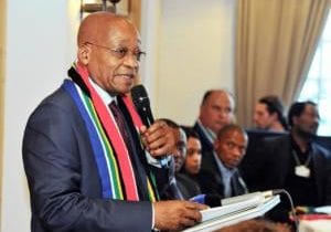 President Jacob Zuma davos