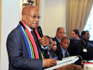 President Jacob Zuma davos