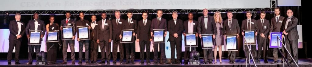 Winners of the 2015 CESA Aon Engineering Awards