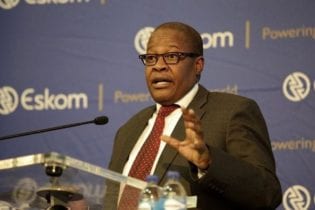 Brian Molefe discusses Eskom's financial results