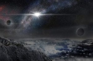 Artist's impression of the Assassin Supernova