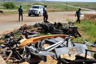 High accident rate and high death toll on the Moloto road