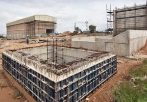 Sebenza Substation under construction