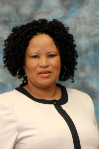 Acting MEC for Local Government and Human Settlements, Fenny Gaolaolwe 