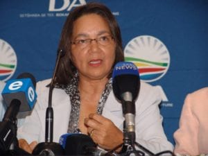 Cape Town mayor Patricia de Lille