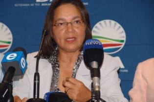 Cape Town mayor Patricia de Lille