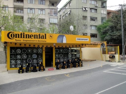 A Continental tyres store. Picture: Supplied