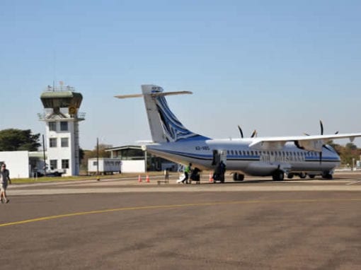 Kasane International Airport, Botswana.