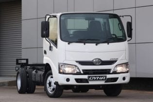 Toyota Dyna. Picture: Quickpic