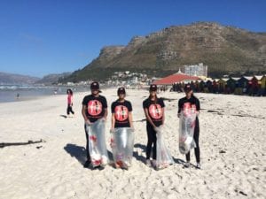 Coca-Cola Peninsula Beverages organised community beach clean-ups from Hermanus to Saldanha Bay over the Easter holidays.