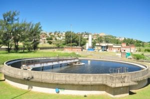 Veolia's wastewater plant.