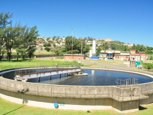 Veolia's wastewater plant.