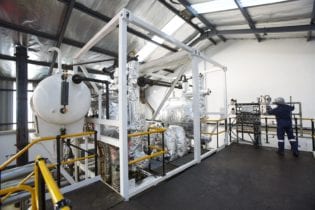 Bitumen Converter Technology at SprayPave on 12 July 2017.Lynne Mackie