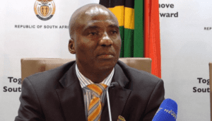 Minister of Transport Joe Maswanganyi