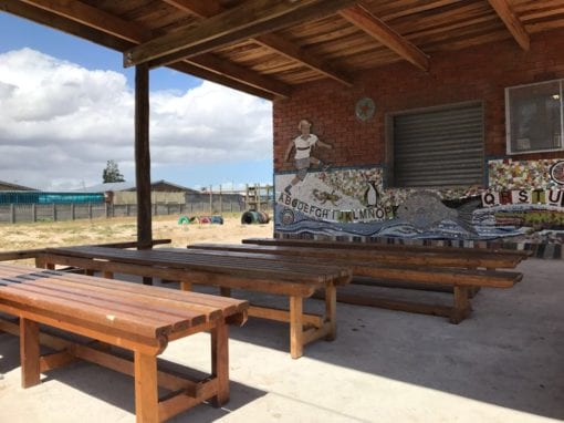 Matroosberweg Primary School's newly built kitchen